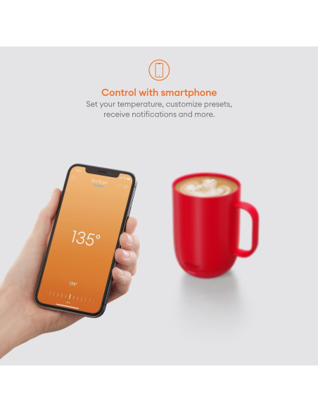 Taza Inteligente Ember 2, 414 ml, Control de Temperatura App