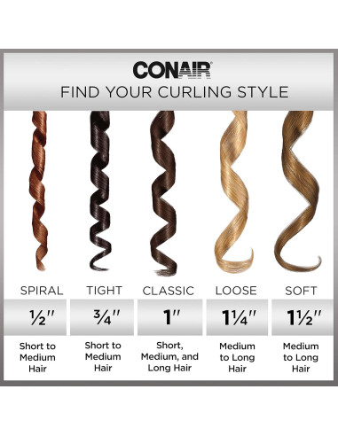 Plancha de Rizar Doble Cerámica Conair 1.5" Oro Rosa