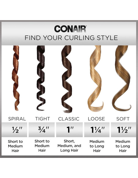 Plancha de Rizar Doble Cerámica Conair 1.5" Oro Rosa