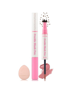 Bolígrafo de Rubor y Pecas Erinde 2 en 1 Marrón Claro y Rosa