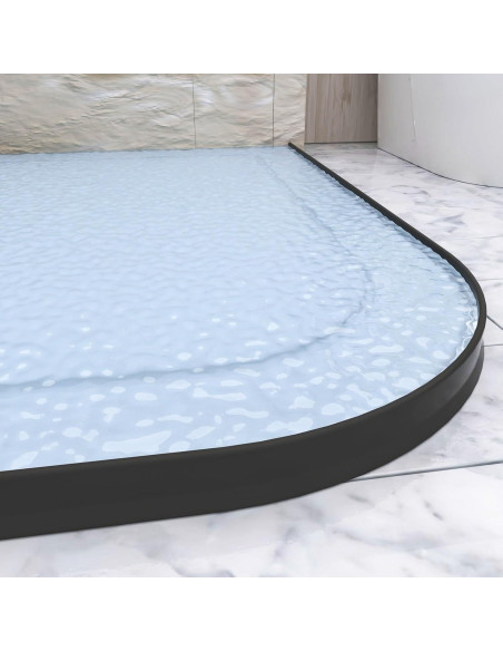 Dique de Agua Raycity 59" (150 cm) para Ducha - Negro