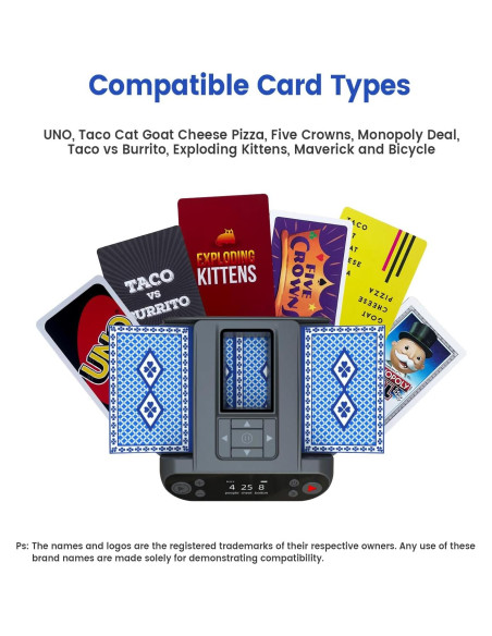 Barajador y Repartidor Automático ShuffleBox G1 Pro - Silencioso, Recargable, para Juegos de Mesa