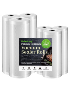 Bolsas de Sellado al Vacío XinBaoLong 6 Paquete 20 cm x 30 cm