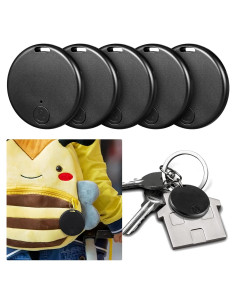 5 Localizadores GPS Konohan Inalámbricos para Mascotas y Llaves