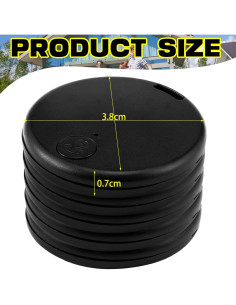 5 Localizadores GPS Konohan Inalámbricos para Mascotas y Llaves 2