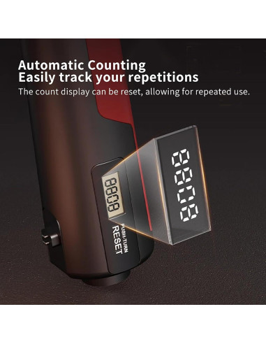 Fortalecedor de Agarre Hiyoga Ajustable 5-100KG con Contador