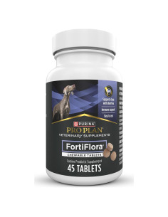 Suplemento Probiotico Masticable Purina Pro Plan FortiFlora 45 Tabletas