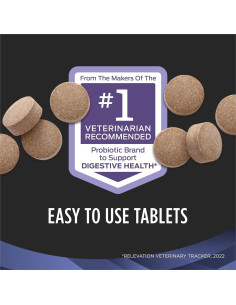 Suplemento Probiotico Masticable Purina Pro Plan FortiFlora 45 Tabletas 2