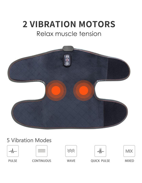Masajeador de Rodilla Calentado COMFIER CF-5701 con Vibración