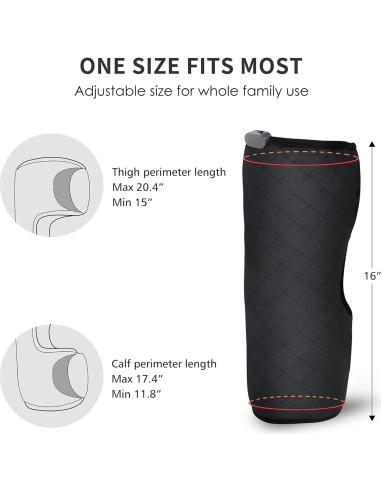 Masajeador de Rodilla Calentado COMFIER CF-5701 con Vibración