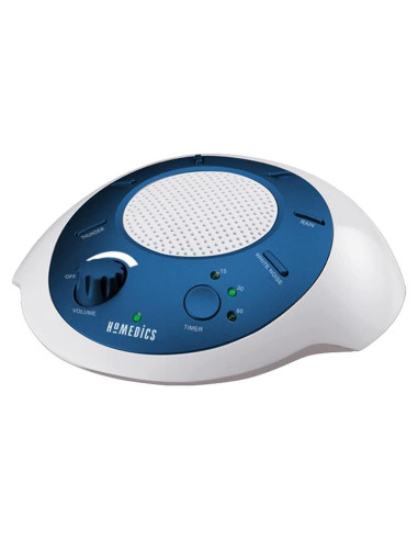 Máquina de Sonido Homedics BD17212 Ruido Blanco Azul Compacta