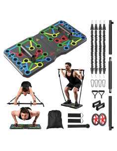 Tabla de Flexiones AERLANG Plegable 10 en 1 Verde Profesional