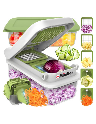 Cortador de Verduras Mueller Pro-Series V Blade 5 Cuchillas