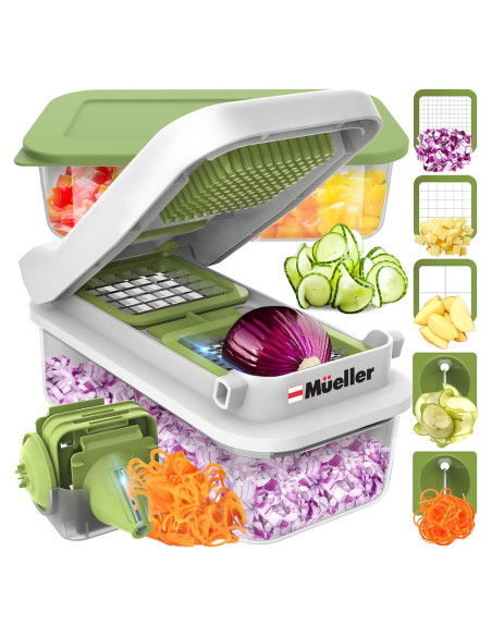 Cortador de Verduras Mueller Pro-Series V Blade 5 Cuchillas