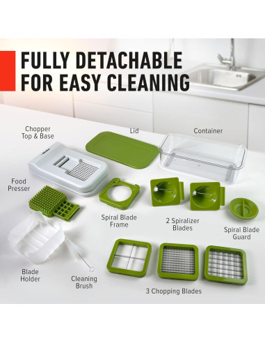 Cortador de Verduras Mueller Pro-Series V Blade 5 Cuchillas