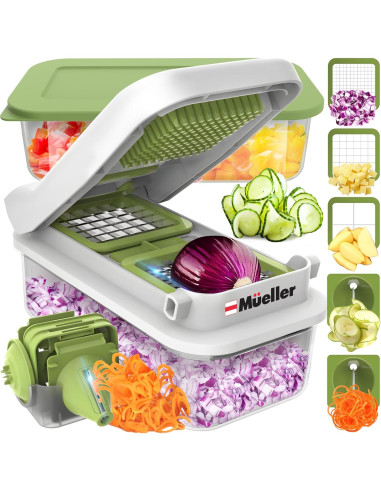 Cortador de Verduras Mueller Pro-Series V Blade 5 Cuchillas