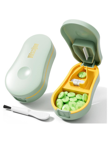 Cortador de Pastillas GAONLY Verde - Compacto y Portátil