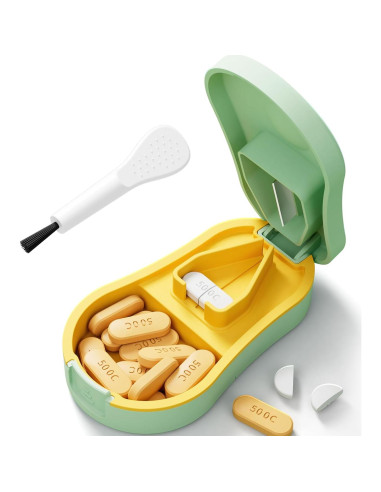 Cortador de Pastillas GAONLY Verde - Compacto y Portátil