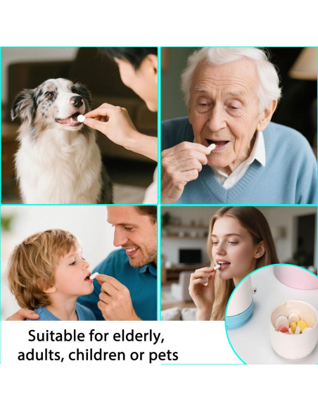 Cortador de Pastillas Veroral Azul con Almacenamiento Hermético Cortador de Pastillas Veroral Azul con Almacenamiento Hermético