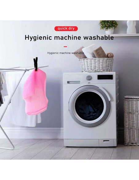 Paño Exfoliante ARCH&M 3 Unidades Negro - Limpiador Corporal