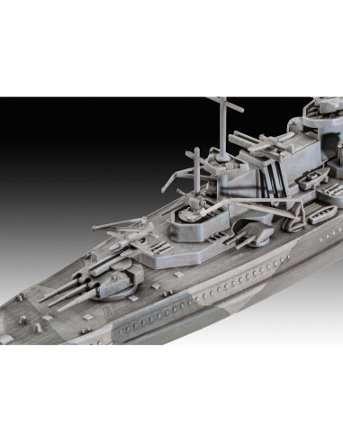 Revell Acorazado Gneisenau 1:1200 Kit de Modelo Plástico