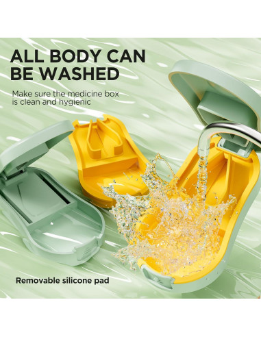 Cortador de Pastillas GAONLY Verde - Compacto y Portátil