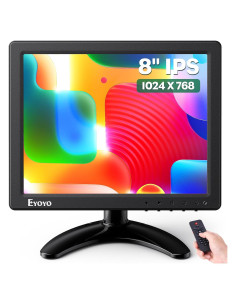 Monitor de 8 Pulgadas Eyoyo EM08F 1024x768 IPS HDMI VGA