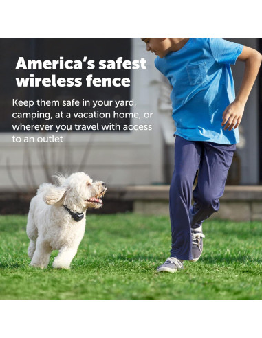 Cerca Inalámbrica PetSafe Stay & Play para 2 Perros - 3/4 Acres
