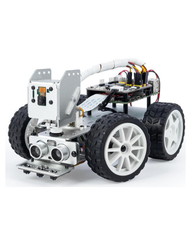 Kit Coche Robot AI PiCar-X SunFounder para Raspberry Pi 5/4/3B+