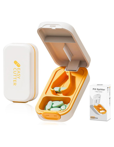 Cortador de Pastillas YSCY Blanco Naranja con Seguridad 2.03 cm