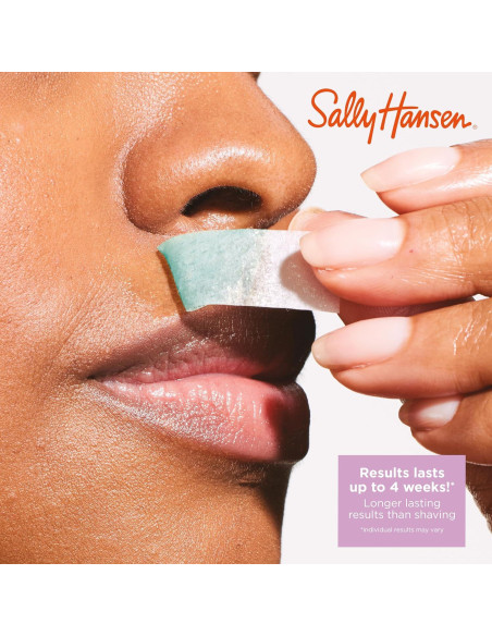 Kit de Cera Tiras Cortar y Usar Sally Hansen 10 Unidades