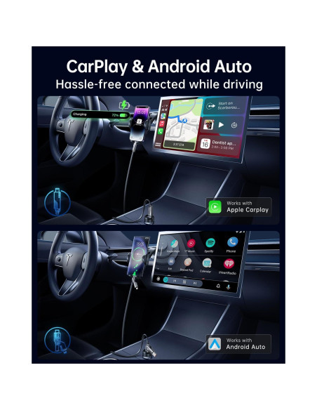 Cable Corto USB C 4-en-1 SHEZI 60W 0.18m Carga Rápida