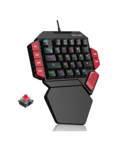 Teclado Mecánico para Juegos MageGee Mini RGB 35 Teclas