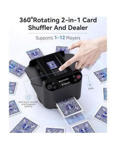 Barajador y Repartidor Automático XPAW MAX 6 para 12 Jugadores 2