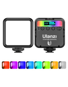 Luz LED RGB ULANZI VL49 Portátil 2000mAh 2500-9000K