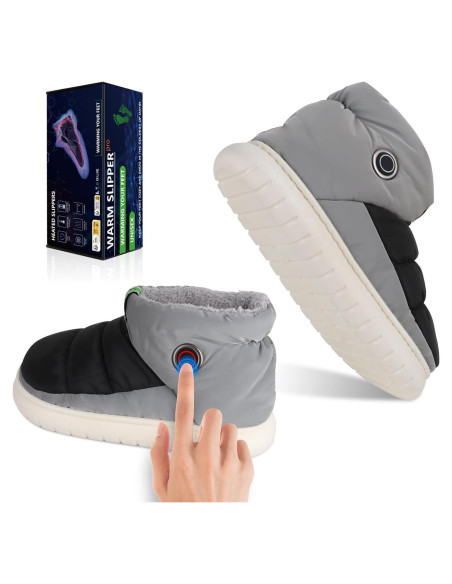 Zapatillas Calentadas Gmayoo Unisex Recargables para Invierno