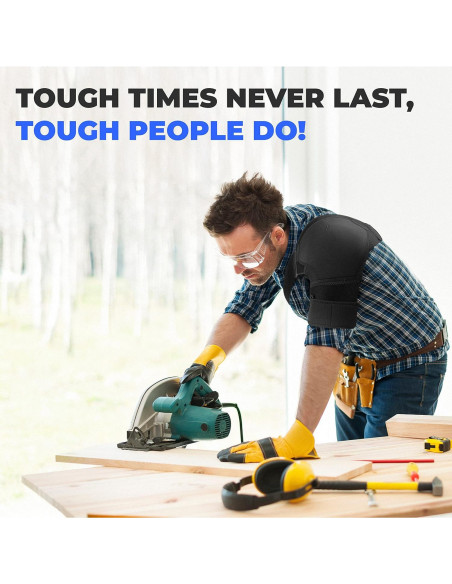 Faja para Hombro POAGL X-Pequeña Negra - Alivio Dolor Manguito Rotador