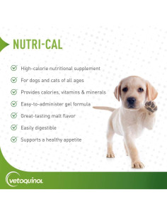 Suplemento Nutricional Vetoquinol Nutri-Cal 120g para Gatos y Perros 2