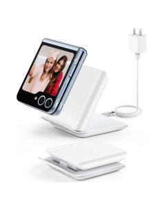 Estación de Carga Inalámbrica Samsung X7 - 15W Plegable Blanco