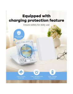 Estación de Carga Inalámbrica Samsung X7 - 15W Plegable Blanco 2