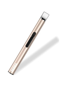 Encendedor Electrónico REIDEA S4 Recargable USB Oro Champán