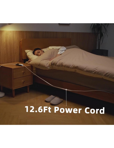 Almohadilla Térmica Extra Grande Boncare 43x83 cm 6 Niveles Calor