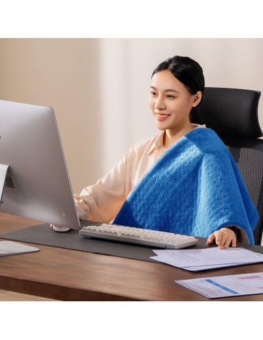 Almohadilla Térmica Extra Grande Boncare 43x83 cm 6 Niveles Calor