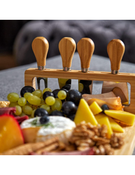 Tablero de Queso y Charcutería RoyalHouse de Bambú 28x36 cm
