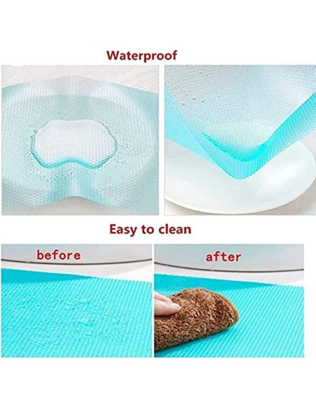 7 Alfombrillas para Refrigerador Aiosscd Lavables EVA Multicolor