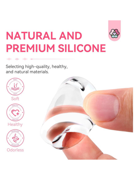 Kit de Sello de Uñas Saviland - 4 PZS, Gel Transparente