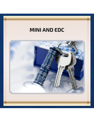 Linterna EDC OLIGHT i3E AAA 90 Lúmenes Mini Portátil Azul