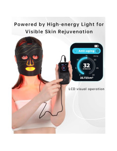 Máscara de Terapia de Luz Roja VYM 292 LEDs Profesional 2