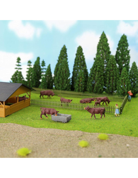 Alfombra de Césped Artificial EVEMODEL 40x200cm para Maquetas