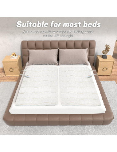 Almohadilla Térmica Templewet Mini Twin 79x140 cm 4 Calores